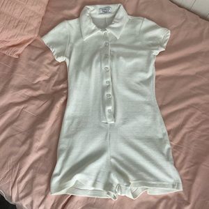 Frankie’s Bikinis Terry Cloth Romper